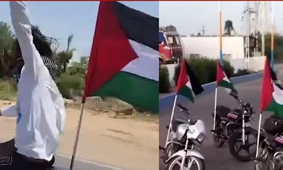 Palestine Flag Row: કોણે લહેરાવ્યો જ હતો ગુજરાતમાં પેલેસ્ટાઈનનો ધ્વજ? પોલીસનો ખુલાસો https://www.pravinews.com/gujarat-news/gujarat-police-solve-palestine-flag-waving-viral-video-case-morbi-ahmedabad-israel-palestine-war-8009