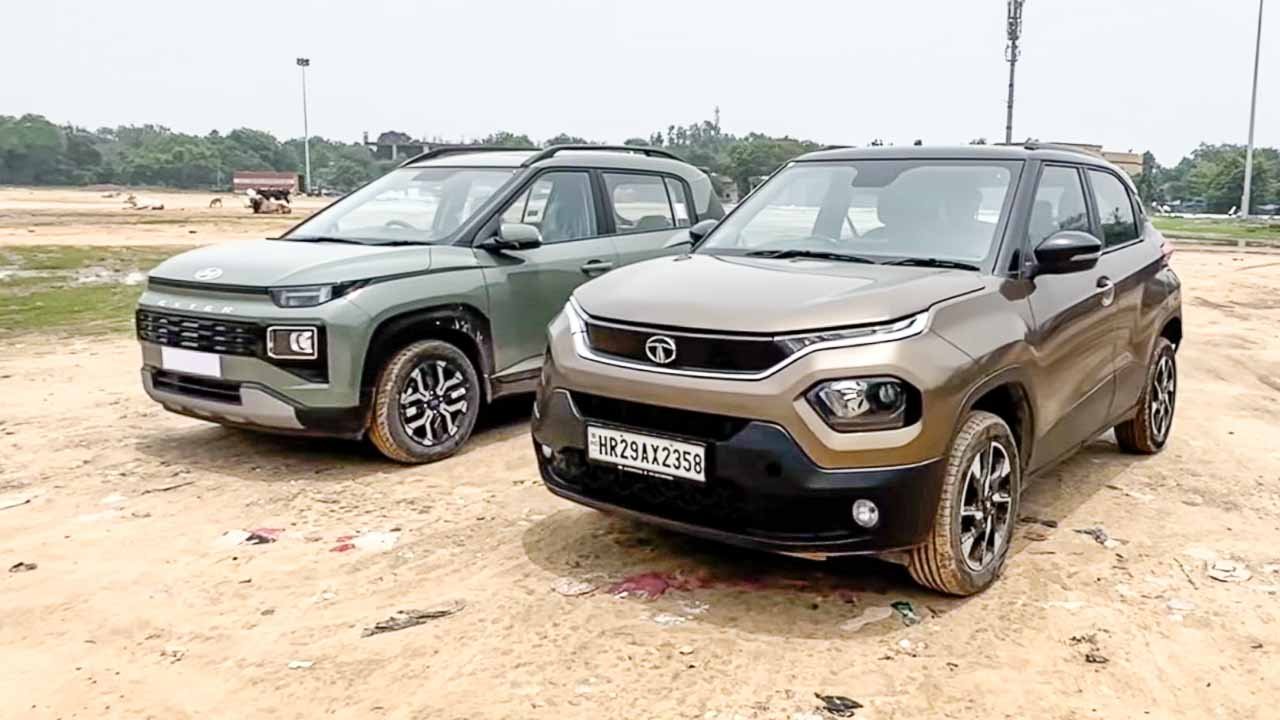 Tata Punch vs Hyundai Exter: પંચ આ 5 પાસાઓમાં એક્સટરને પાછળ છોડી દે છે, ખરીદતા પહેલા જાણો https://www.pravinews.com/automobile/tata-punch-vs-hyundai-exter-features-comparison-11045