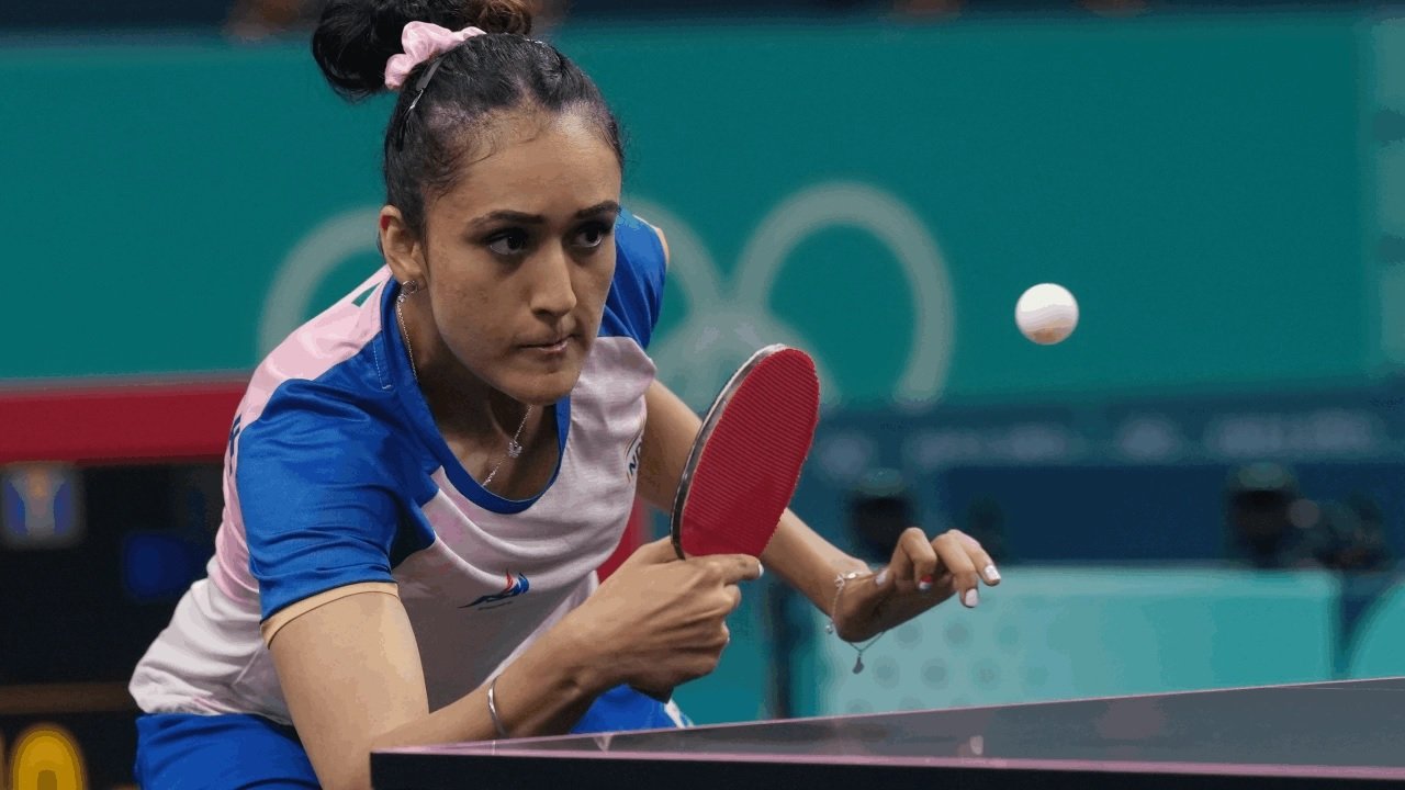 Manika Batra : ટેબલ ટેનિસમાં રચ્યો ઈતિહાસ, ઓલિમ્પિકના આ રાઉન્ડમાં પહોંચનાર પ્રથમ ભારતીય ખેલાડી બની https://www.pravinews.com/sports/olympics-2024-manika-batra-become-first-indian-table-tennis-player-to-qualify-for-pre-quarter-finals-at-olympics-history-25647