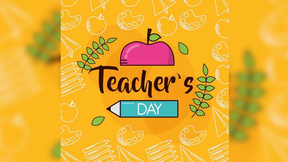 Teachers Day 2024 Wishes: શિક્ષક દિવસ પર મનપસંદ શિક્ષકને મેસેજ દ્વારા આપો શુભેચ્છાઓ, ઘણો પ્રેમ અને આશીર્વાદ મળશે https://www.pravinews.com/world-news-in-gujarati/happy-teachers-day-2024-wishes-quotes-messages-images-photos-shayari-whatsapp-and-facebook-status-34420