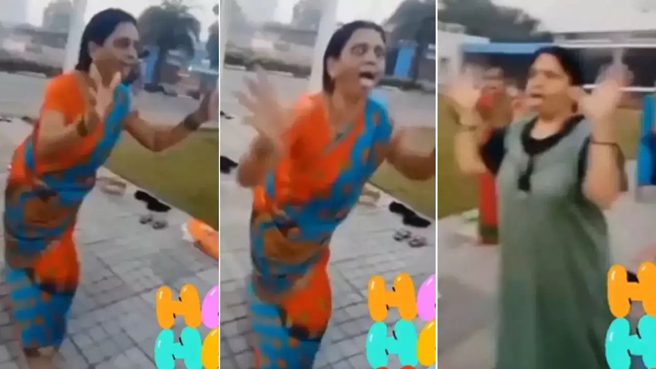 યોગ કરે છે કે બીવડાવે છે ? https://www.pravinews.com/ajab-gajab/today-viral-video-women-did-strange-things-during-yoga-37896