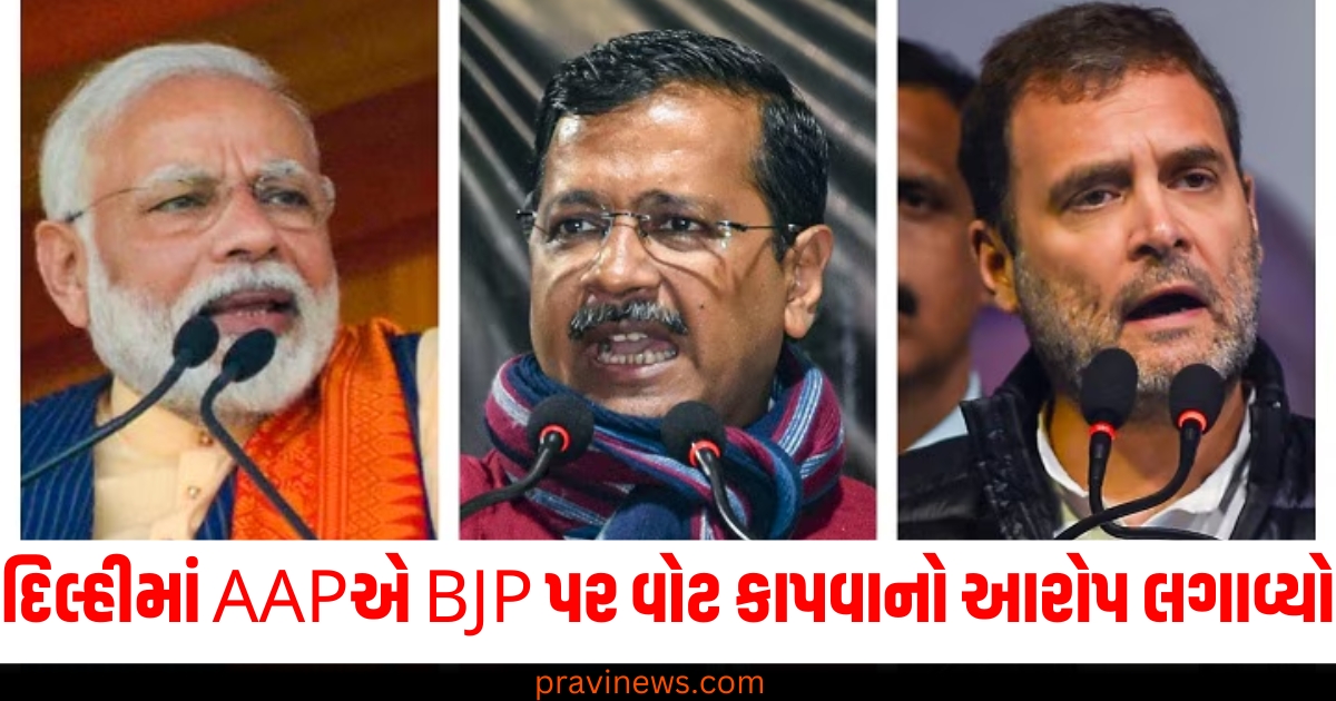 દિલ્હીમાં AAPએ BJP પર વોટ કાપવાનો આરોપ લગાવ્યો, ECને લઈને કરી આ મોટી વાત https://www.pravinews.com/international-news/delhi-election-aap-accuses-bjp-of-cutting-votes-in-delhi-says-big-thing-about-ec-68460