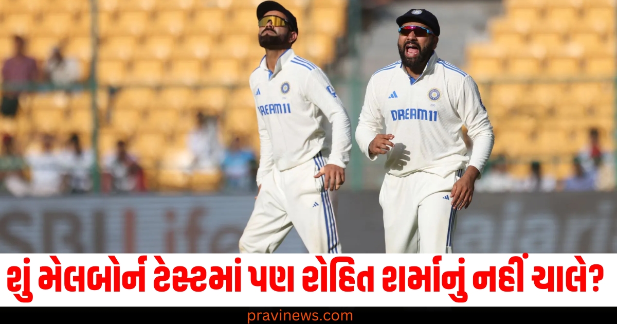 Melbourne Test (મેલબોર્ન ટેસ્ટ), Rohit Sharma (રોહિત શર્મા), Performance (કાર્યક્ષમતા), Part-Timer's Ball (પાર્ટ ટાઈમરનો બોલ), Out in Nets (નેટ્સમાં આઉટ),