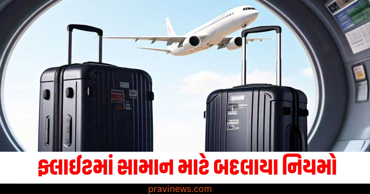 ફ્લાઈટમાં સામાન માટે બદલાયા નિયમો, માત્ર 7 કિલોની એક બેગ લઇ જવા દેવામાં આવશે https://www.pravinews.com/world-news-in-gujarati/first-meeting-of-parliamentary-panel-on-onoe-on-january-76006