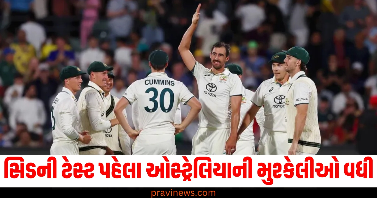 IND vs AUS: સિડની ટેસ્ટ પહેલા ઓસ્ટ્રેલિયાની મુશ્કેલીઓ વધી, મેચ વિનિંગ ખેલાડીની ઈજાએ ટેન્શન વધાર્યું. https://www.pravinews.com/sports/nitish-kumar-reddy-has-highest-average-among-indian-batter-in-border-gavaskar-trophy-78439