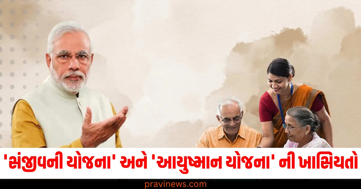 સંજીવની યોજના, આયુષ્માન યોજના, અલગ-અલગ યોજનાઓ, આરોગ્ય સેવાઓ, સાર્વજનિક સ્વાસ્થ્ય,