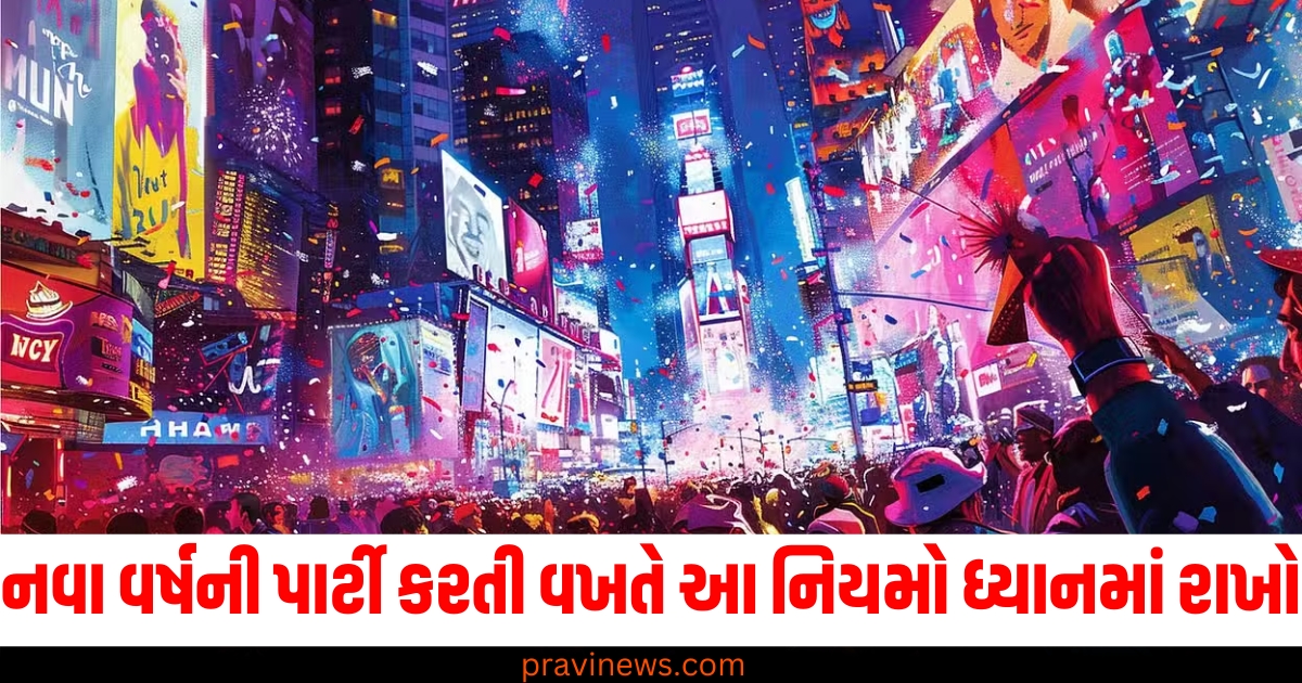 નવા વર્ષની પાર્ટી, (New Year Party), નિયમો ,(Rules), જેલ જવાનું ,(Going to Jail), લાંગ દંડ, (Legal Consequences),