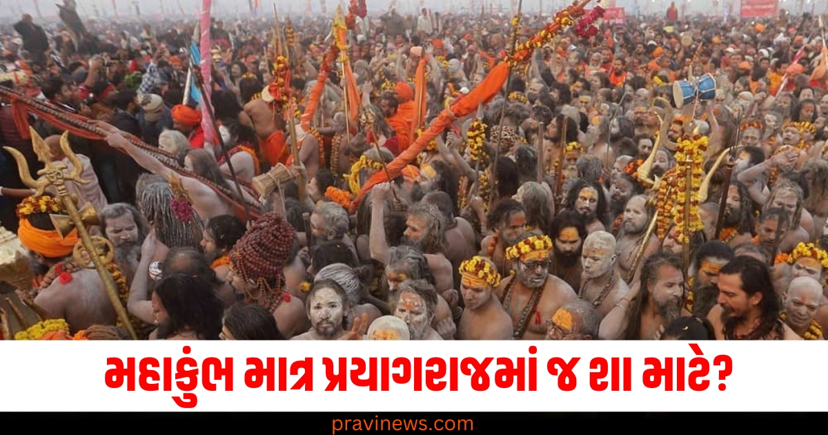 મહાકુંભ માત્ર પ્રયાગરાજમાં જ શા માટે? દેશમાં 4 અલગ-અલગ જગ્યાએ યોજાય છે કુંભ મેળો https://www.pravinews.com