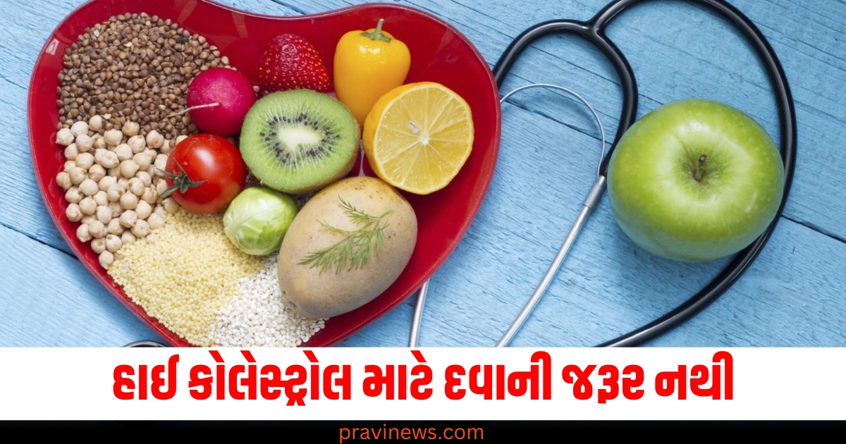 હાઈ કોલેસ્ટ્રોલ માટે દવાની જરૂર નથી, આ કુદરતી પદ્ધતિઓથી મેળવો રાહત https://www.pravinews.com/lifestyle/how-to-reduce-high-cholesterol-know-tips-for-improving-heart-health-naturally-82063