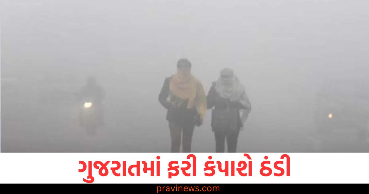 ગુજરાત, (Gujarat), કંપાશે, (Cold), ઠંડી, (Cold), વરસાદ,(Rain), એલર્ટ, (Alert), વાદળો, (Clouds), વરસશે, (Will Rain),