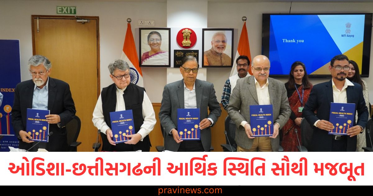 ઓડિશા-છત્તીસગઢની આર્થિક સ્થિતિ મજબૂત, NITI Aayog ઓડિશા અને છત્તીસગઢની આર્થિક સ્થિતિ, પંજાબની આર્થિક સ્થિતિ ખરાબ NITI Aayog રિપોર્ટ, NITI Aayog economic report on Odisha and Chhattisgarh, ઓડિશા અને છત્તીસગઢ આર્થિક મજબૂતીમાં ટોચ પર,