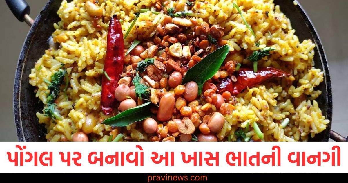 પોંગલ, (Pongal), ખાસ ,ભાતની ,વાનગી, (Special rice dish), વાનગી, (Dish), મજા,(Enjoyment),