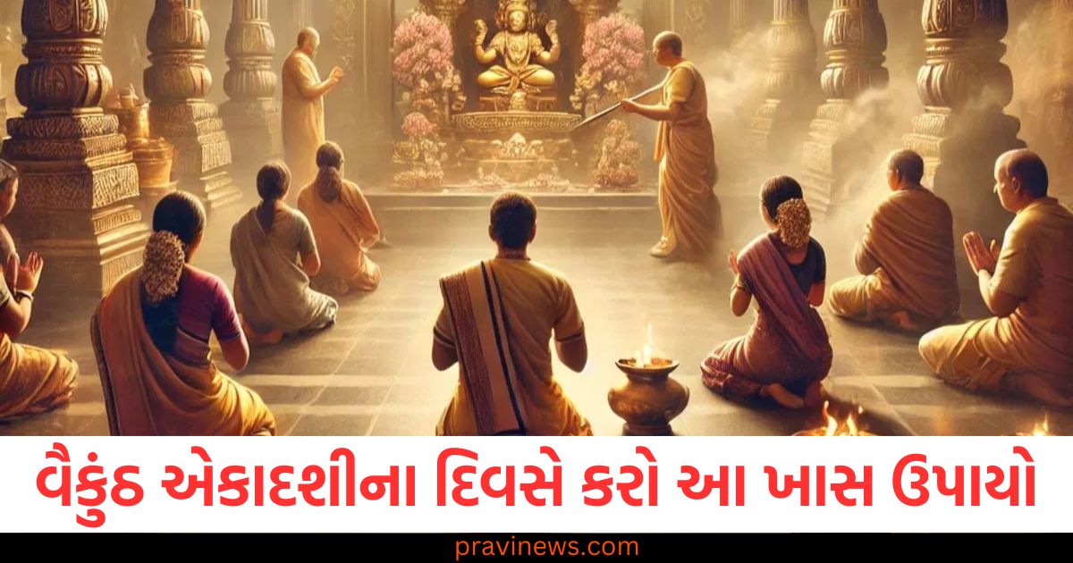 વૈકુંઠ એકાદશી, (Vaikuntha Ekadashi), ખાસ, ઉપાય, (Special remedies), અનાજની ,કમી, (Shortage of food), ધાર્મિક, ઉપાય, (Religious remedies), ઉપવાસ, (Fast),