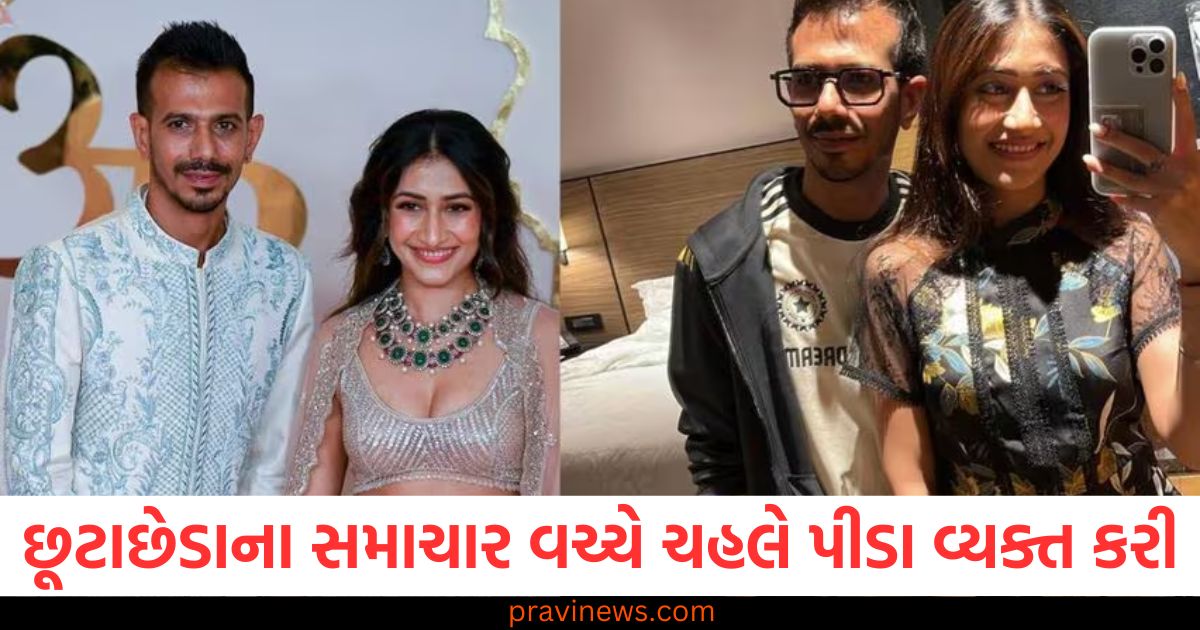 છૂટાછેડા, (Divorce), ચહલ, (Chahal), પીડા, (Pain), ઇન્સ્ટાગ્રામ સ્ટોરી, (Instagram story,