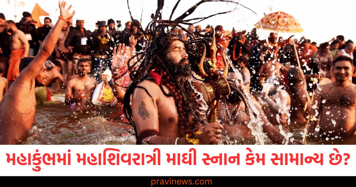 મહાકુંભ દરમિયાન મહાશિવરાત્રી અને માઘી સ્નાન સામાન્ય સ્નાન કેમ છે?, મહાકુંભ મહાશિવરાત્રી માઘી સ્નાન અને સામાન્ય સ્નાનનું તફાવત, મહાકુંભમાં મહાશિવરાત્રી અને માઘી સ્નાનનો વિશેષ અર્થ, મહાકુંભમાં સામાન્ય સ્નાન અને મહાશિવરાત્રી સ્નાનનું મહત્વ, મહાકુંભ દરમિયાન માઘી સ્નાન અને મહાશિવરાત્રી પર તફાવત,