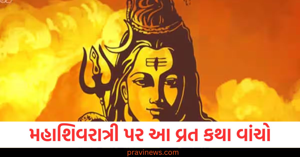 મહાશિવરાત્રીના દિવસે આ વ્રત કથા અવશ્ય વાંચો, દરેક મનોકામના પૂર્ણ થશે! https://www.pravinews.com/religion/mahashivratri-vrat-katha-shivratri-vrat-katha-shiv-puran-mahashivratri-109241