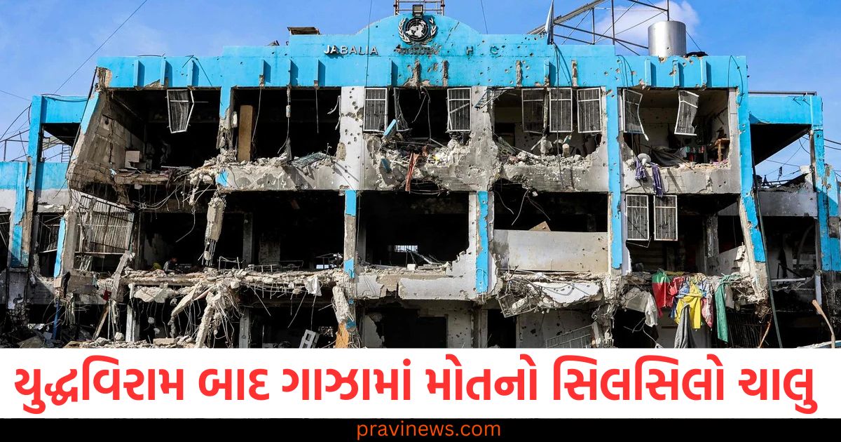 યુદ્ધવિરામ બાદ પણ ગાઝામાં મોતનો સિલસિલો ચાલુ, 64 મૃતદેહો મળ્યા . https://www.pravinews.com/entertainment/krushna-abhishek-becomes-laughter-chefs-2-highest-paid-contestant-rubina-dilaik-ankita-lokhande-elvish-yadav-other-celebs-fees-reveal-98914