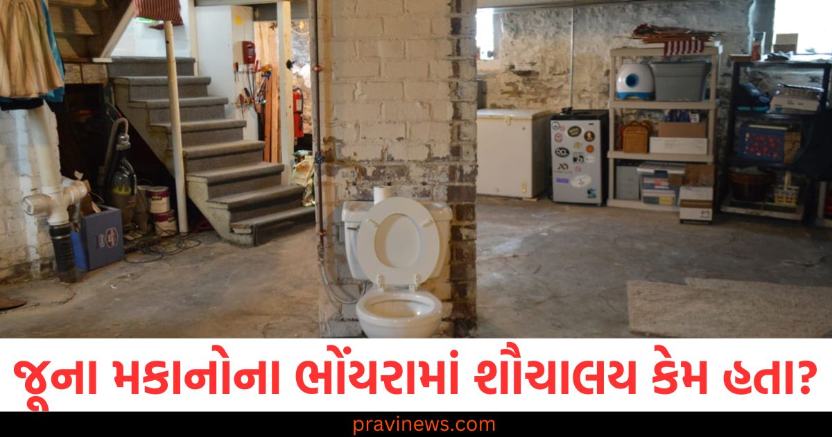 જૂના મકાનોમાં ભોંયરામાં શૌચાલય કેમ હતા? જાણો તેના પાછળનું રહસ્ય, જૂના મકાનોમાં શૌચાલય ભોંયરામાં કેમ હતાં? આ રહસ્ય પર કરો એક નજર, જાણો જૂના મકાનોના ભોંયરામાં શૌચાલય હોવાનો કારણ, એવી કારણો શોધો, ભોંયરામાં શૌચાલયના હોવાનો જૂના મકાનોમાં રહસ્ય, જાણો શું હતું કારણ, જૂના મકાનોના ભોંયરામાં શૌચાલય કેમ હતા? તે સમયના રહસ્યોની શોધ